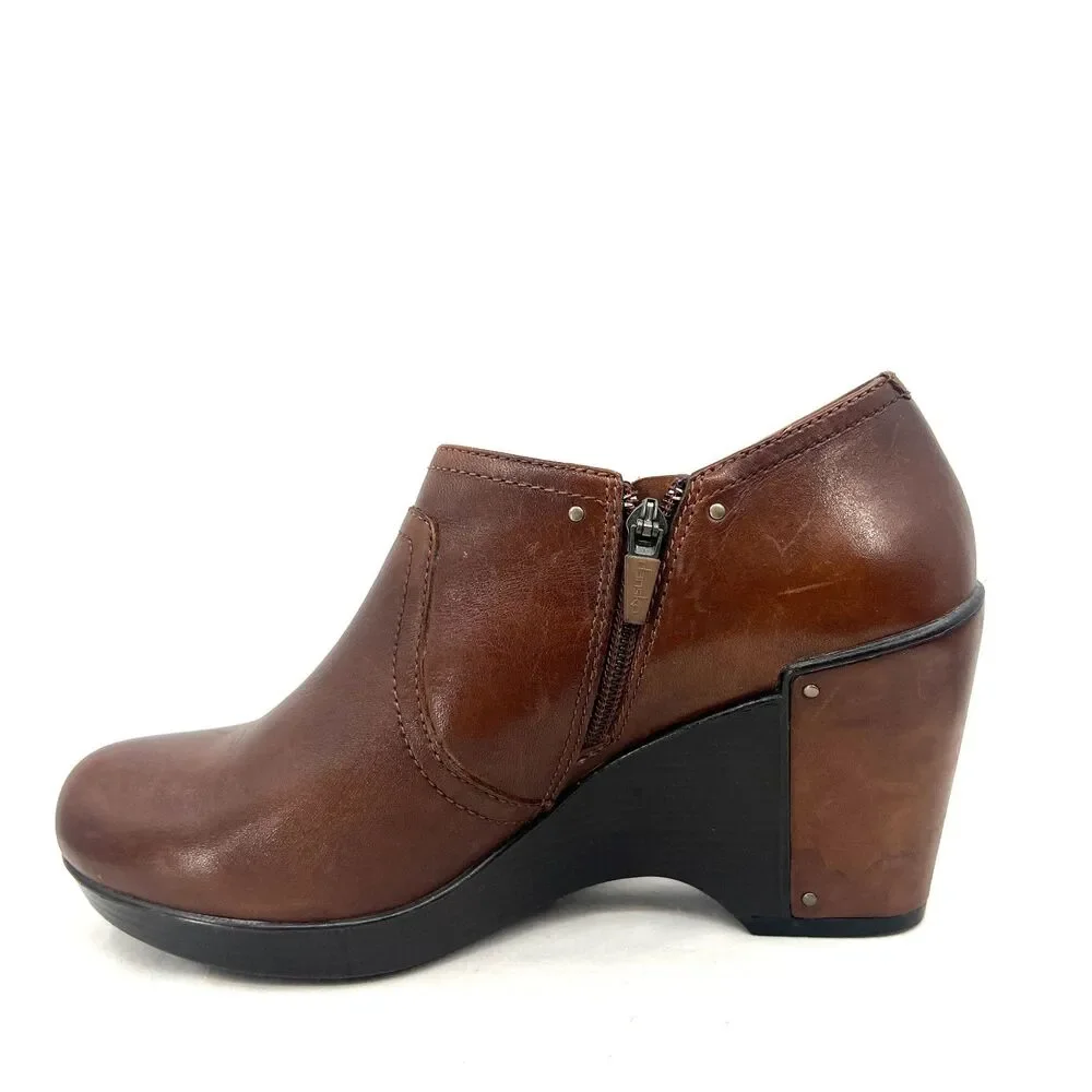 Dansko brown leather
